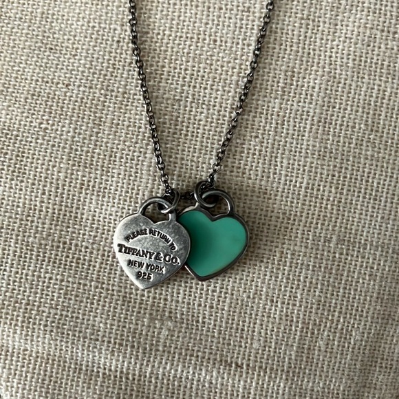 Tiffany & Co. Mini Double Hearts Necklace - Picture 5 of 7